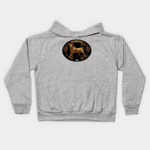 TAURUS Kids Hoodie by TOBOLAND